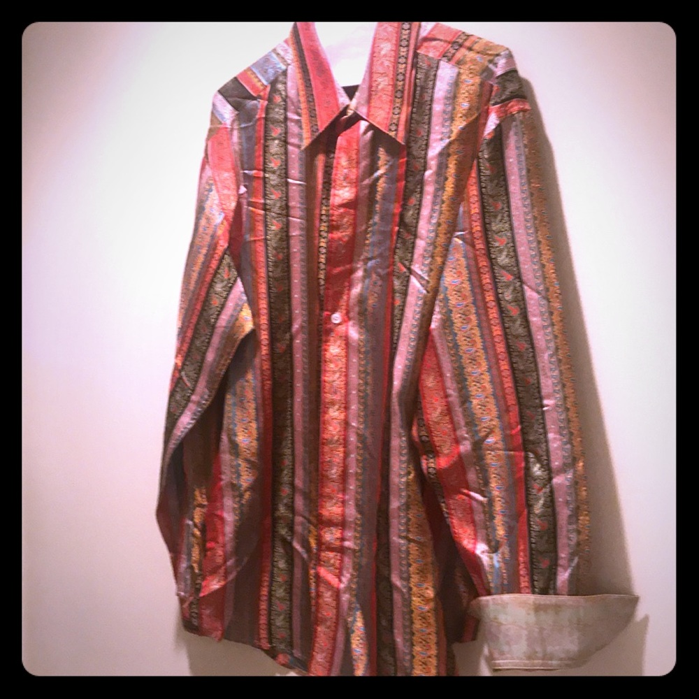 Men’s silk shirt